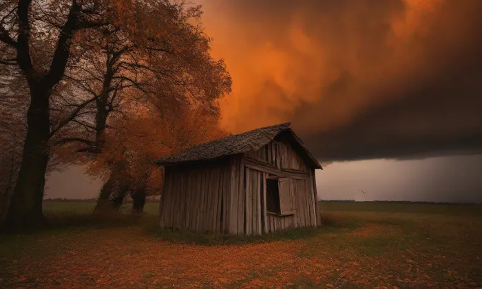 Brána do vsi – autumn