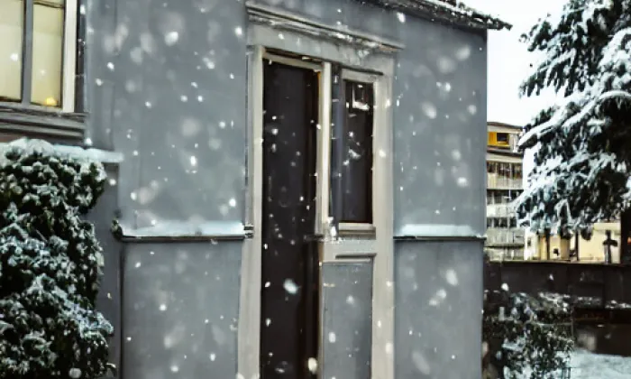 Brána svatého Martina – winter