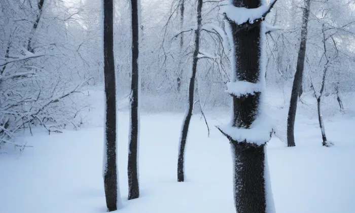 Buškův hamr – winter