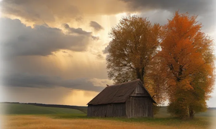 Budilova vila – autumn