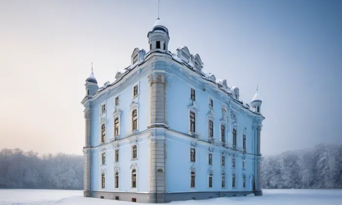 Buquoyský palác – winter