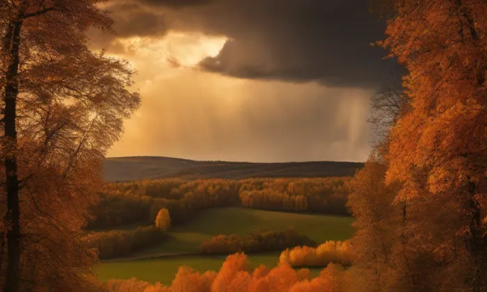 Byšice – autumn