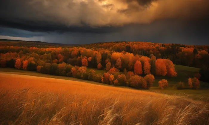 Bystřický můstek – autumn