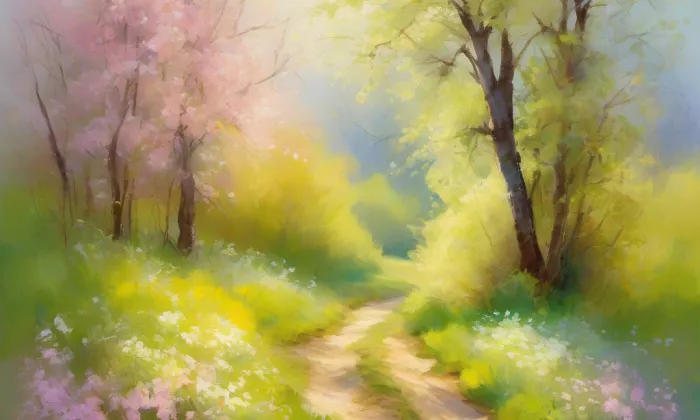 Císařská kaple – spring