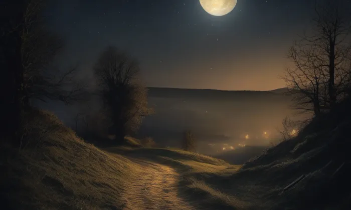 Císařský mlýn – noc
