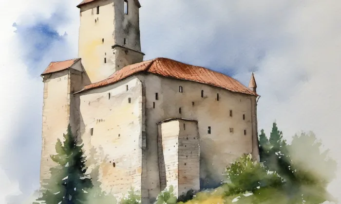 Cibulka – akvarel