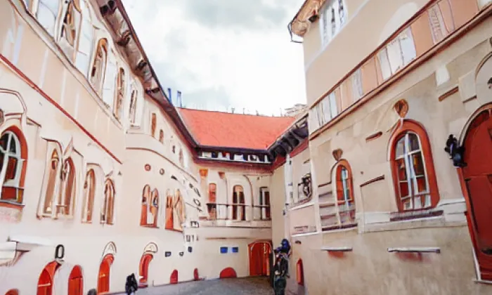 Cihelná (Malá Strana) – winter
