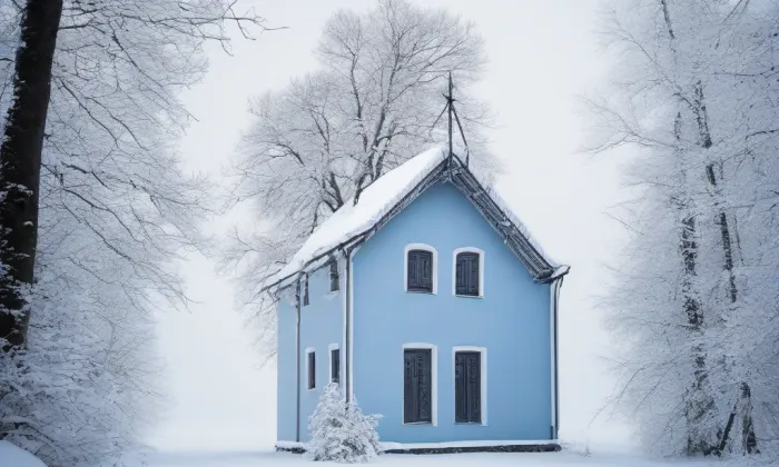 Důlní revír Knötel – winter