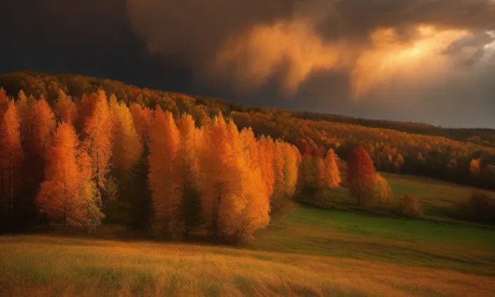 Dělnický dům, s pamětní deskou – autumn