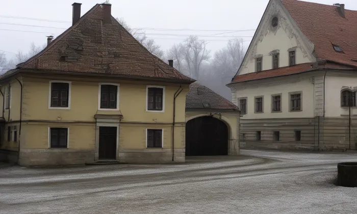 Deputátní dům čp. 205 – winter