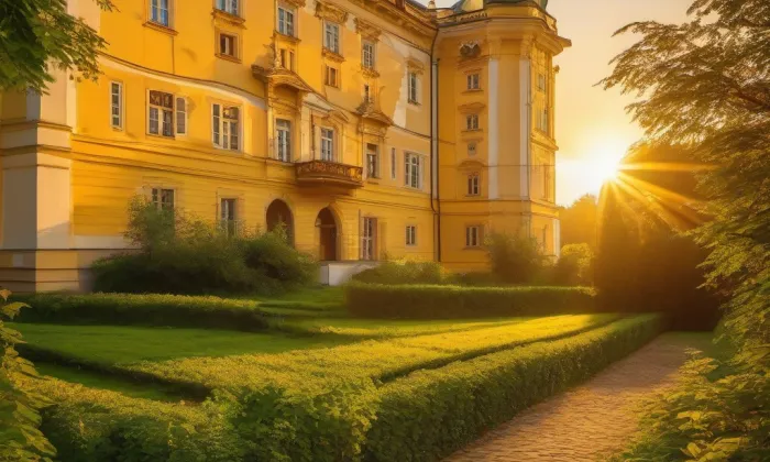 Deymovský palác v Praze – summer
