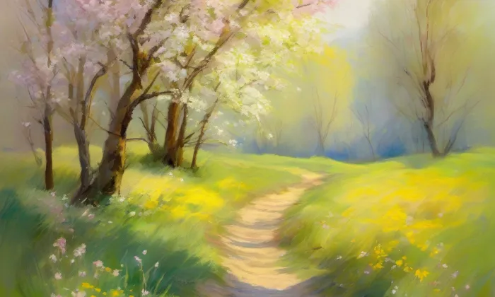 Dolní hřbitov – spring