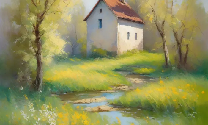 Domek Prokopa Diviše – spring
