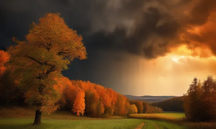 Dominikánský klášter v Jihlavě – autumn