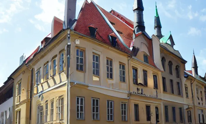 Domy čp. 126 a 127 – noc