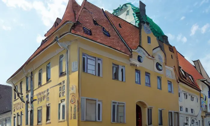 Domy čp. 126 a 127 – spring