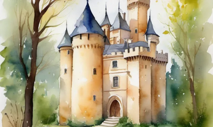 Doučování Doma – akvarel