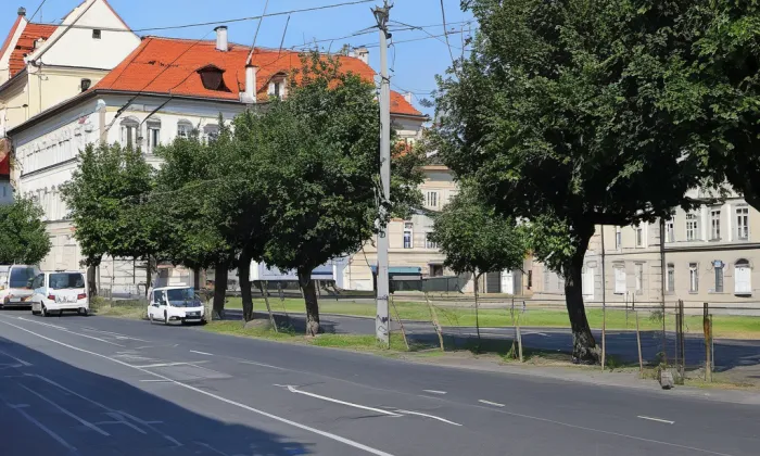 Doudlevecká – akvarel