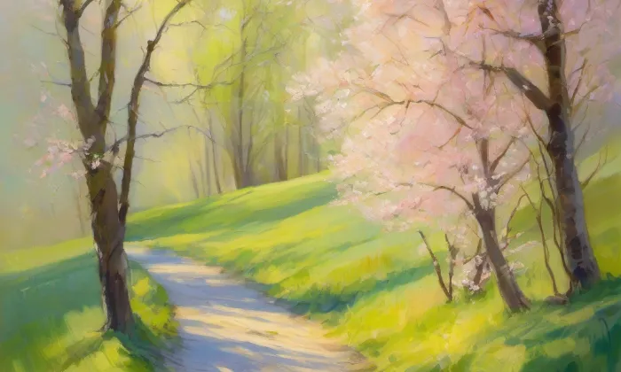 Drahlín – spring