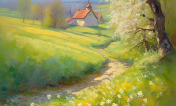 Dvorec – spring