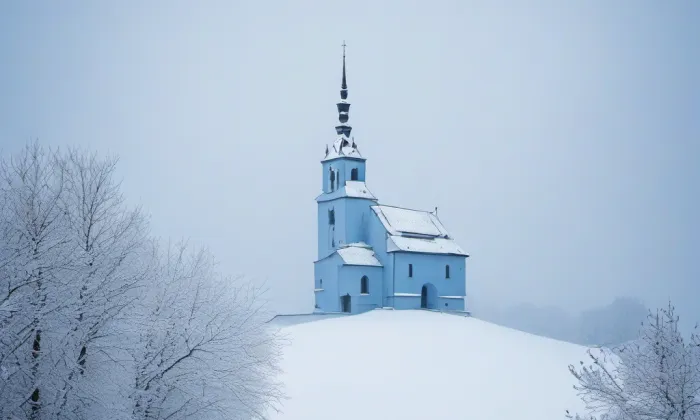 Dvorec – winter