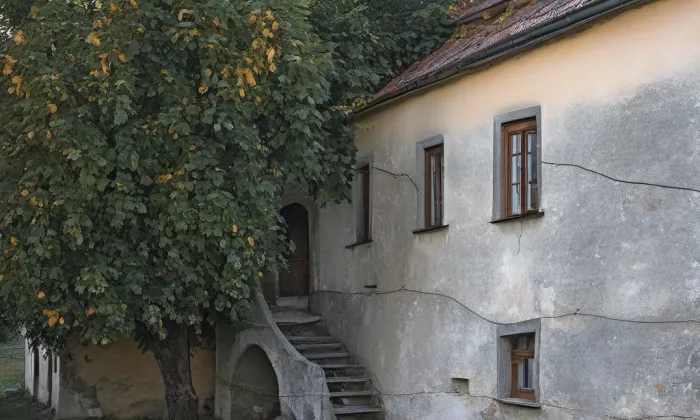 Dvorní křídlo – podzim