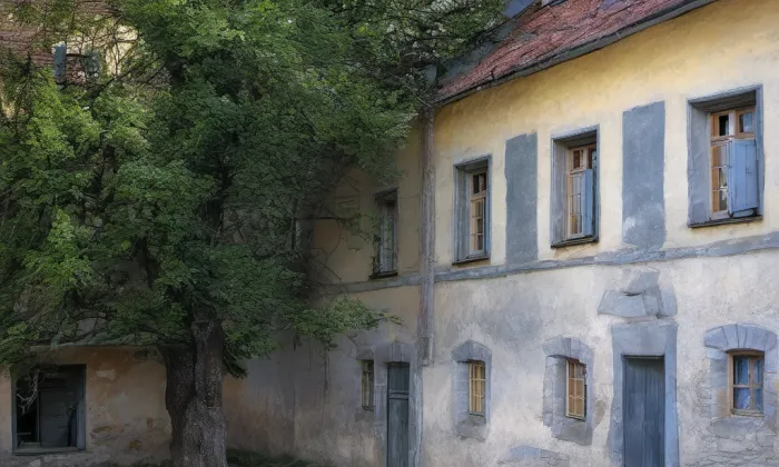 Dvorní křídlo – jaro
