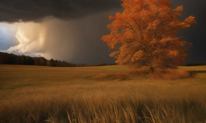 evangelický kostel (Hranice) – autumn