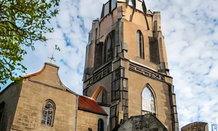 Evangelický kostel (Třinec) – autumn