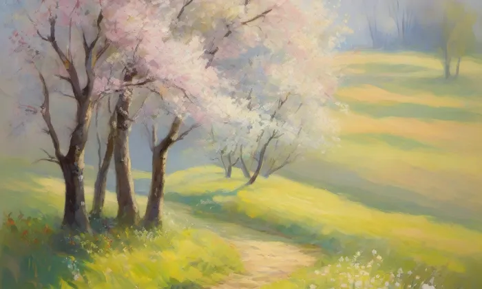 evangelický kostel v Chotiněvsi – spring