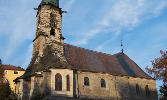 evangelický kostel v Děčíně – summer