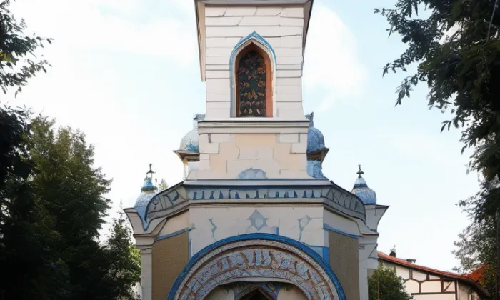 evangelický kostel v Nymburce – iluminace