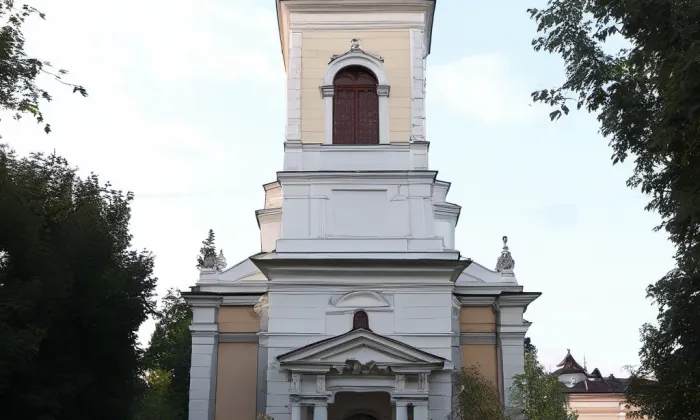 evangelický kostel v Nymburce – summer