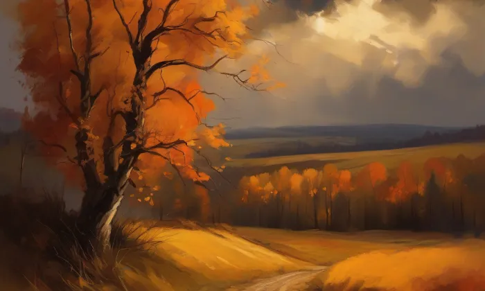 evangelický kostel v Třebíči – autumn