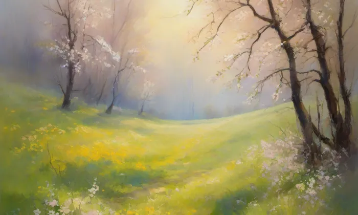 evangelický kostel ve Velimi – spring