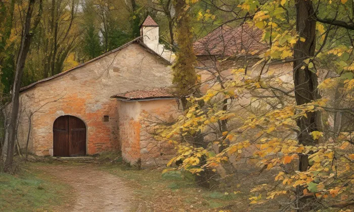 Falštejn – autumn