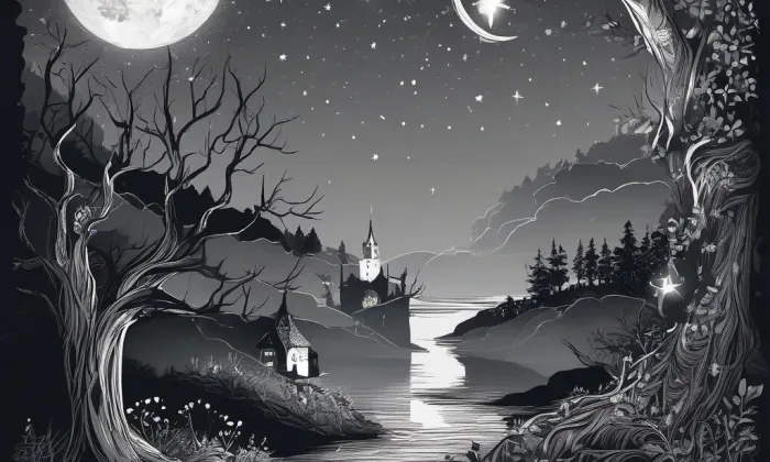 Fantův mlýn – noc