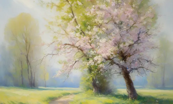 Hřbitovní kostel svatého Jana Křtitele – spring