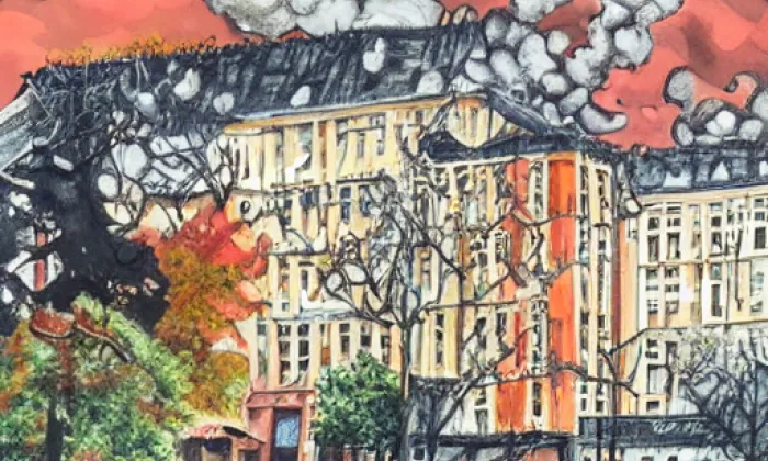 hlavní budova Národního divadla – autumn