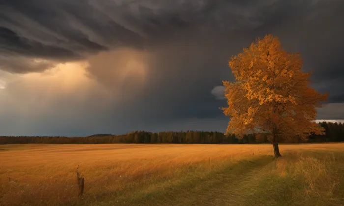 Hrádek nad Olší – autumn