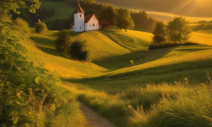 Hrádek u Husince – summer