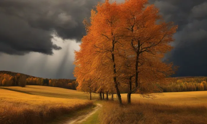 hrad Ledenice – autumn