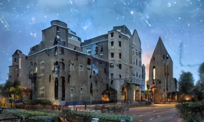 hrad Lipnice nad Sázavou – noc