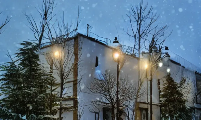 hrad Lipnice nad Sázavou – winter