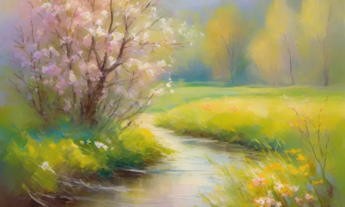 Hrad u Strašína – spring