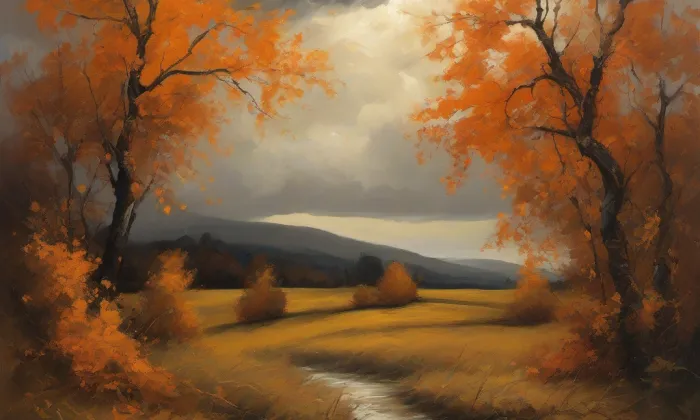 Hrobka Kinských v Budenicích – autumn