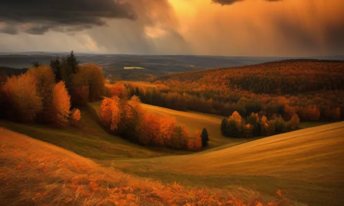 Hukovice (Velká Kraš) – autumn