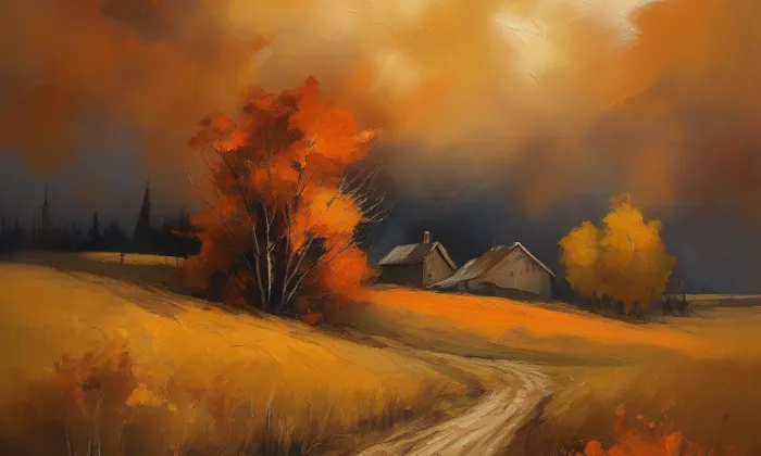 Husův sbor na Smíchově – autumn