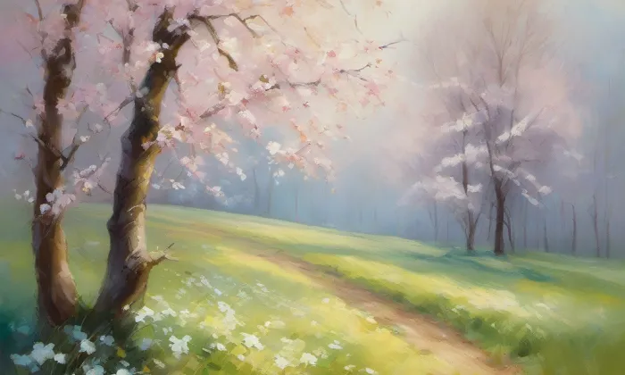 Jevín – spring