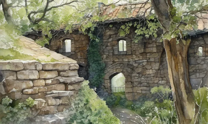 Jivno – akvarel